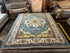 Patti Schleuter 8.9x12 Blue and Ivory Heriz Oushak | Banana Manor Rug Factory Outlet