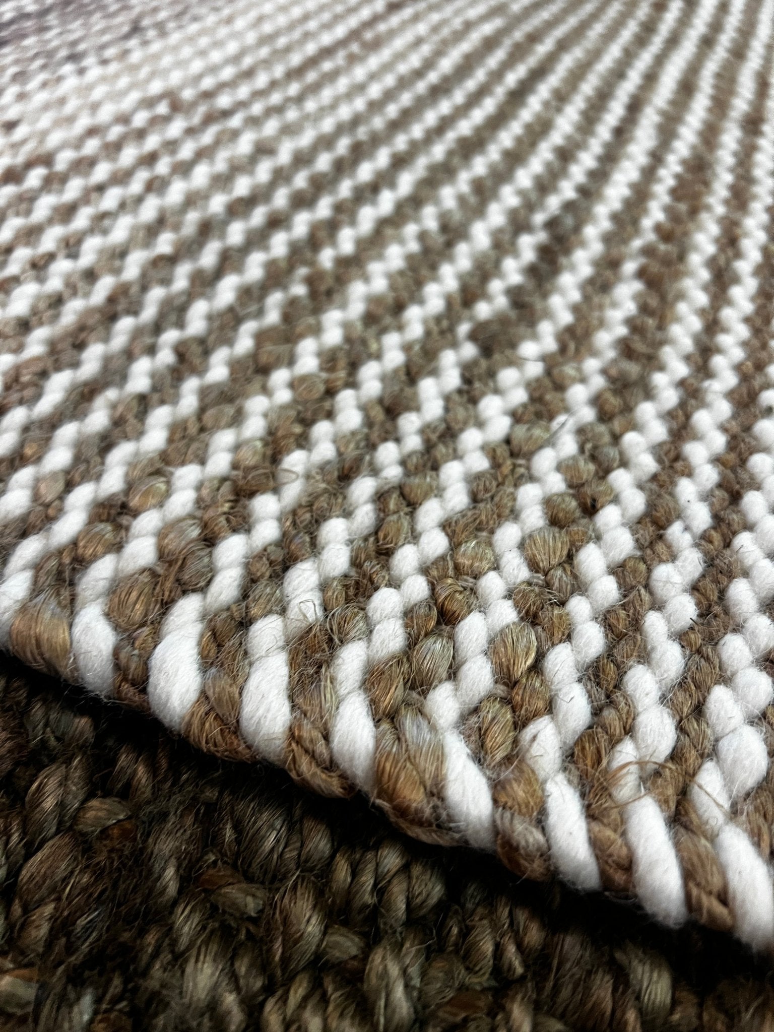 Paulie 8.3x11.9 Natural Wool and Jute Rug | Banana Manor Rug Factory Outlet