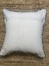 Pearlean Sinclair Black and White Handwoven Pillow | Banana Manor Rug Company