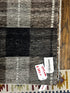 Peter 5.3x7.6 Brown and Black Handwoven Durrie Rug | Banana Manor Rug Factory Outlet