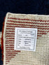 Peter Elliott Hand-Knotted Ivory Multi-Colored Modern 4x6 | Banana Manor Rug Company