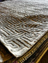 Peter Hand-Tufted Silver & Grey Jacquard Durrie (Multiple Sizes) | Banana Manor Rug Factory Outlet