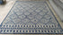 Peter Mueller 8x10 Blue and Ivory Hand-Tufted Looped Rug | Banana Manor Rug Company