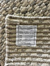 Pierre de Marivaux Handwoven Wool Durrie Natural Grey Loop 6.6x9.6 | Banana Manor Rug Factory Outlet