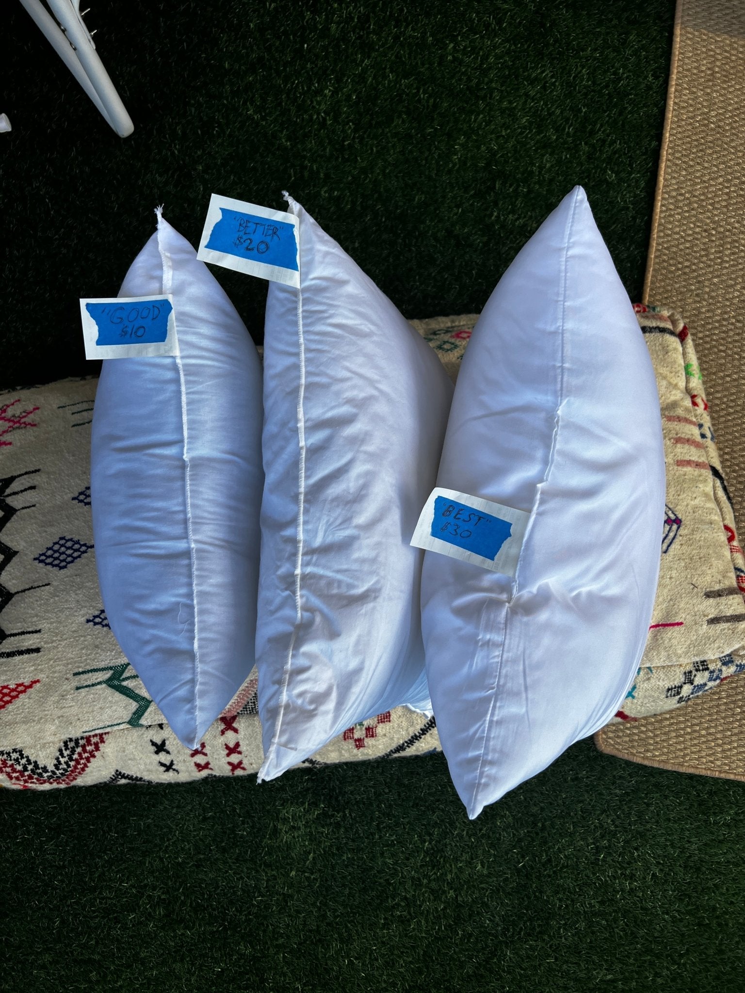 Pillow Insert - “Best” AKA Magic Cloud | Banana Manor Rug Company