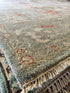 Piper 8.9x11.9 Hand-Knotted Grey Oushak Rug | Banana Manor Rug Company