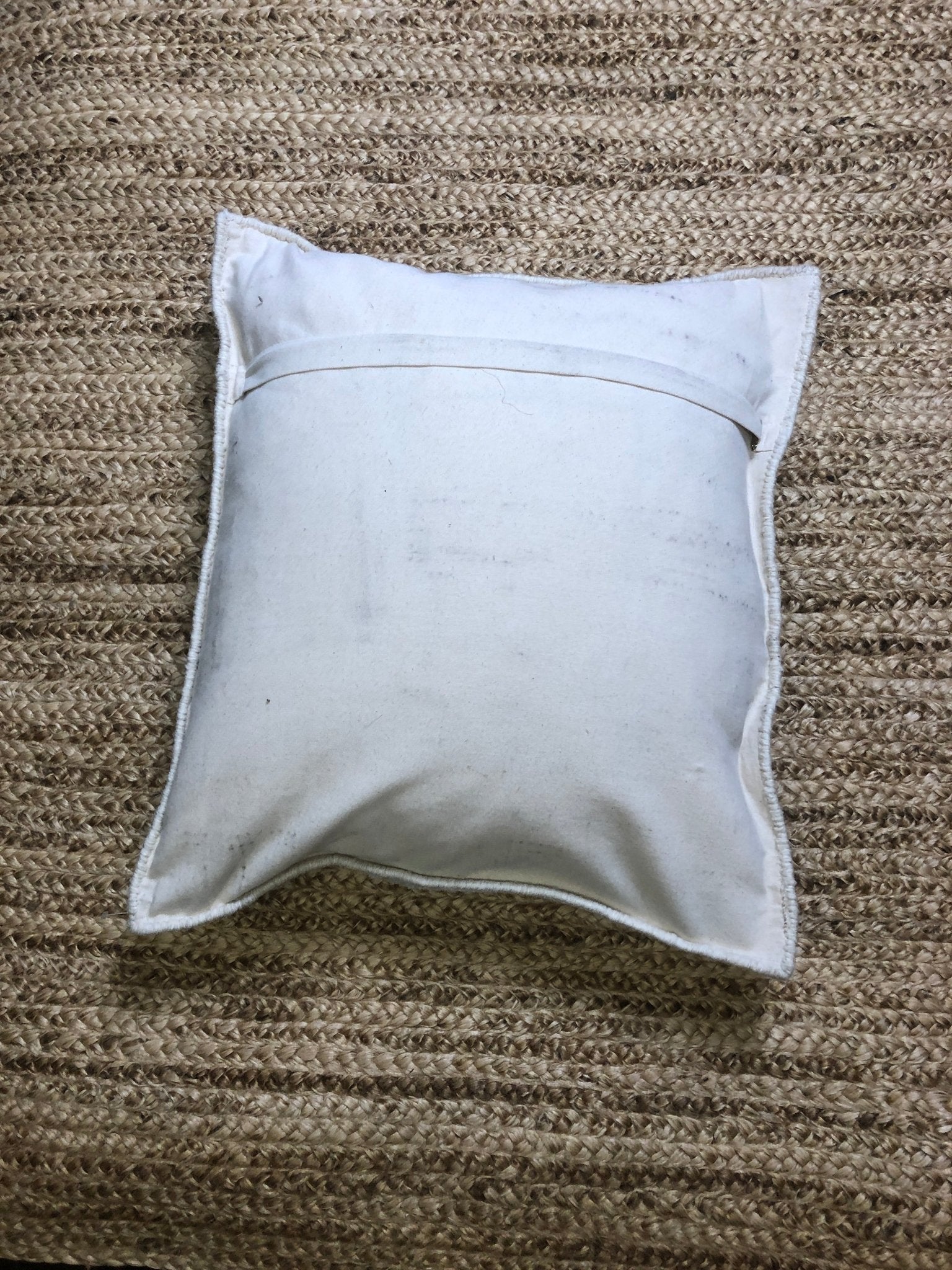 Pluto Grey and White Striped Pillow | Banana Manor Rug Company