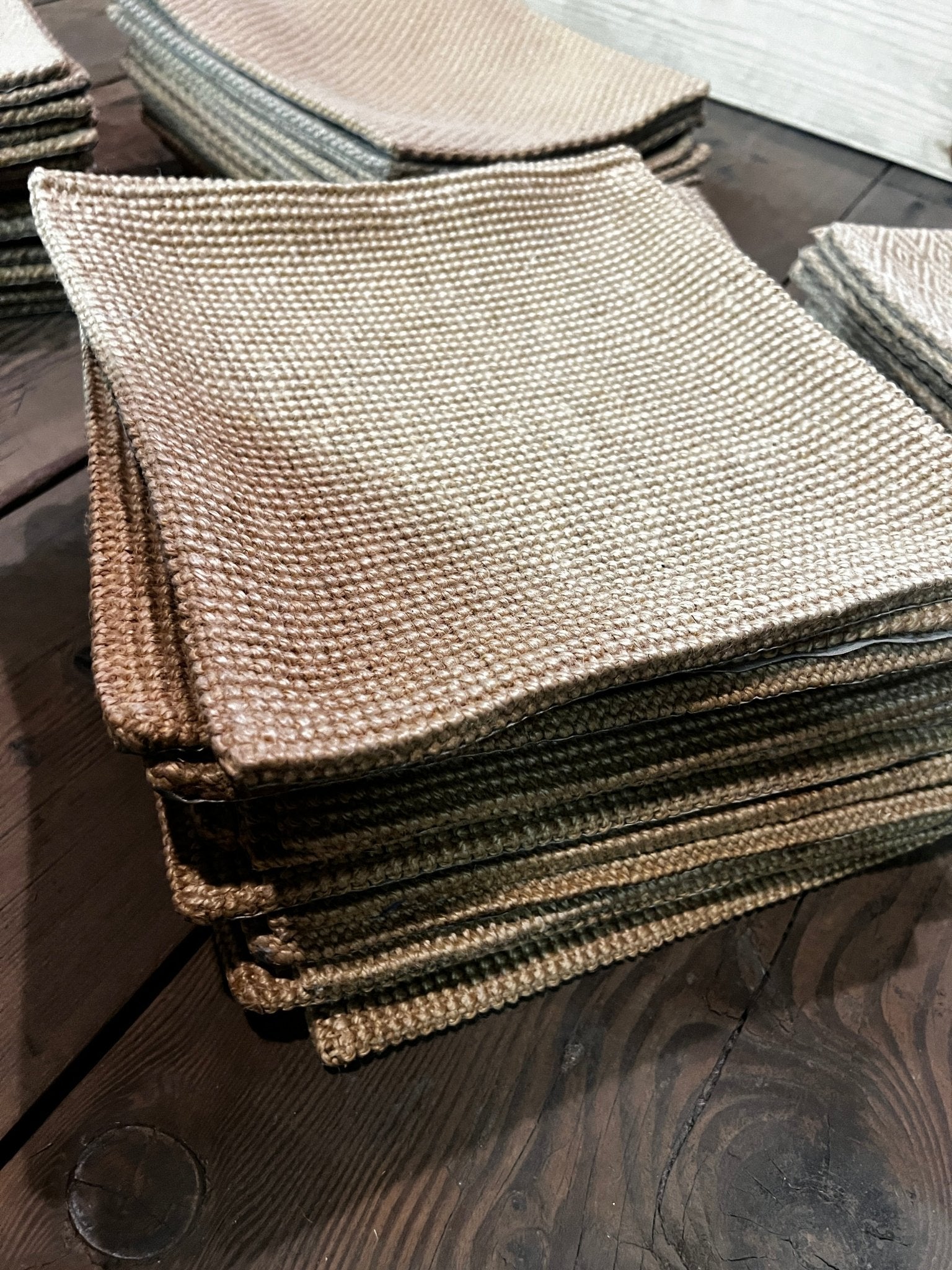 Put Your Vase on It Bruh' 1x1 Handwoven Table Top Jute & Sisal Assorted | Banana Manor Rug Factory Outlet