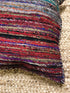 Rainbow Connection Multi-Colored Sari Silk Pillow | Banana Manor Rug Company