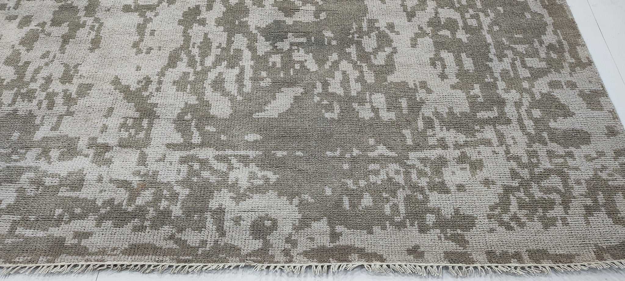 Ralph 8.3x10 Hand-Knotted Natural Grey Modern | Banana Manor Rug Factory Outlet