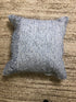 Ratana Grey and Blue Pillow | Banana Manor Rug Company