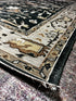 Raven Baxter 9x12 Dark Green and Ivory Hand-Knotted Oushak Rug | Banana Manor Rug Factory Outlet