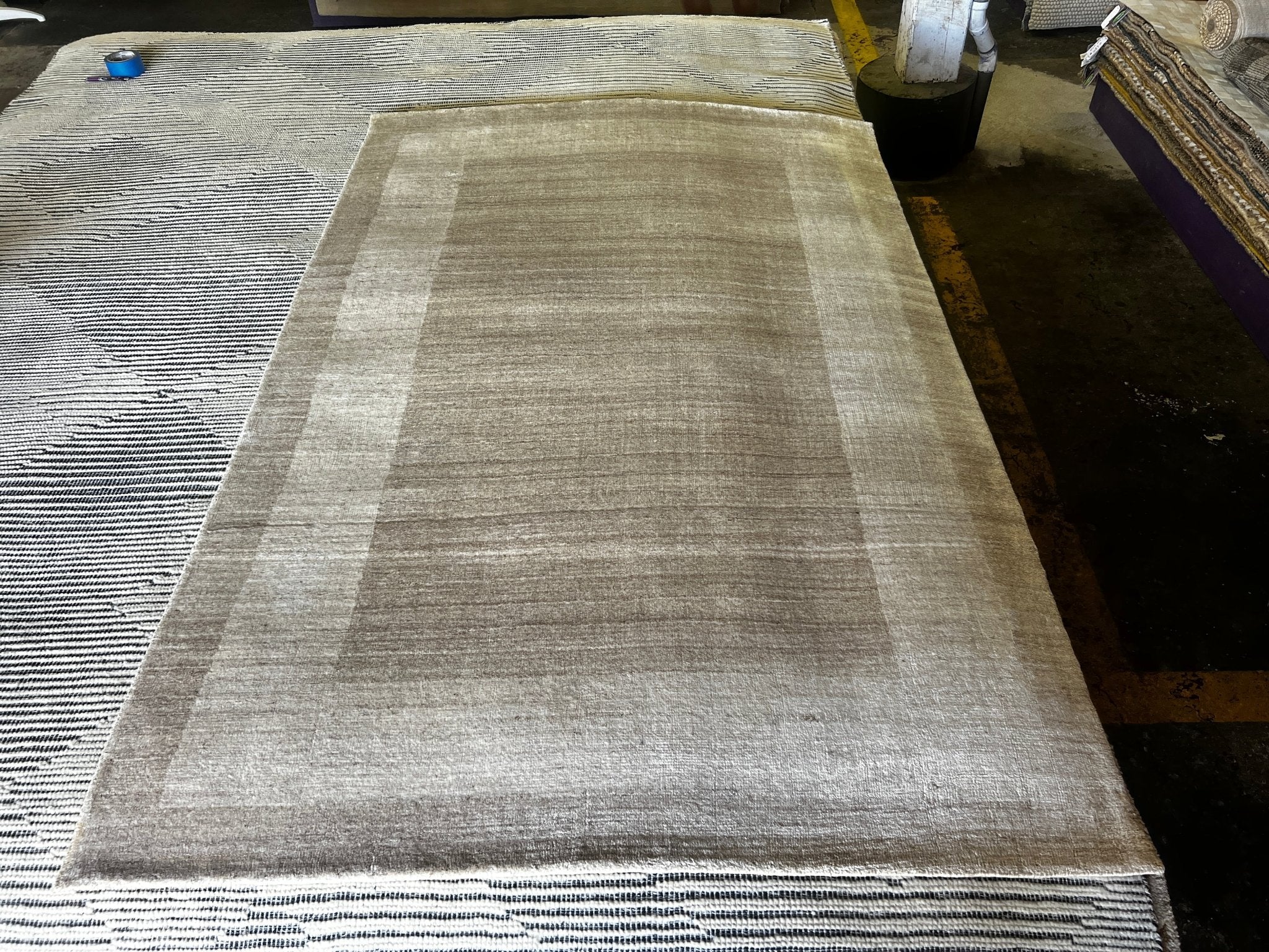 Reeve 4.6x6.6 Handwoven Blended Textured Carpet | Banana Manor Rug Factory Outlet