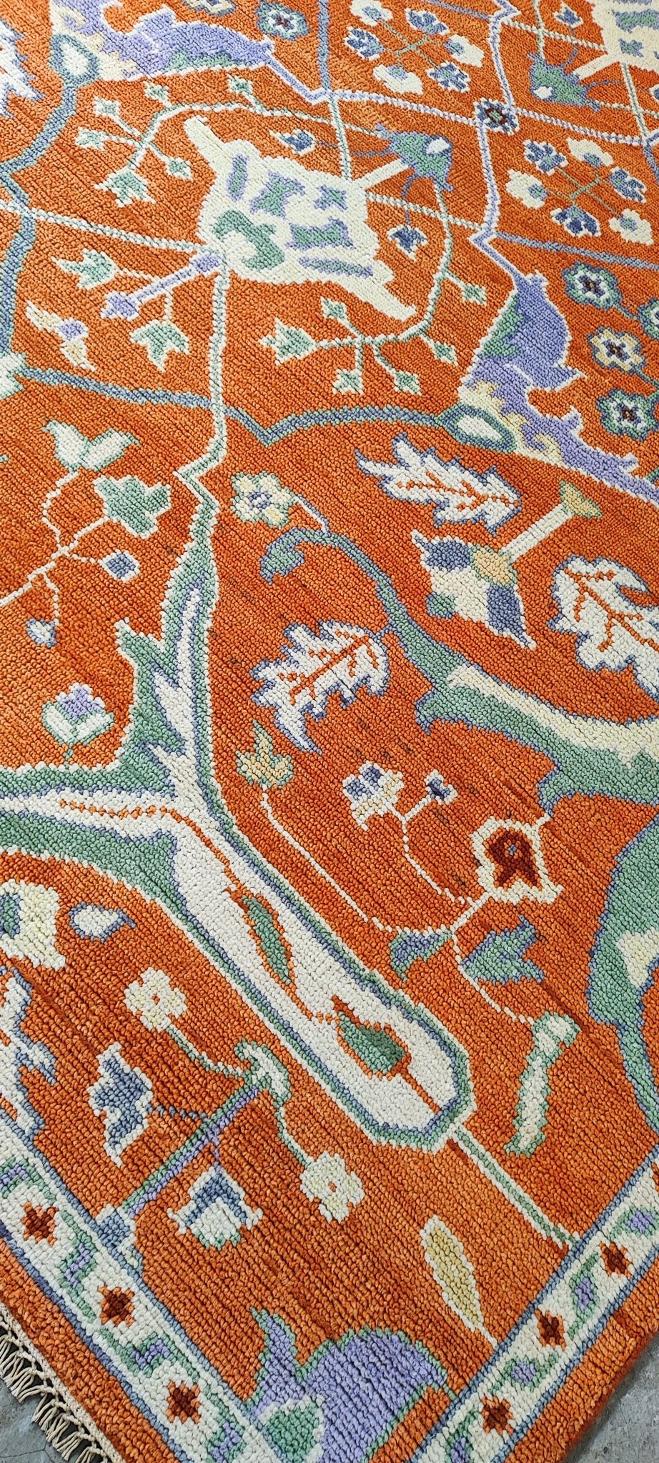 Renata 8.3x10 Rust Oushak | Banana Manor Rug Factory Outlet