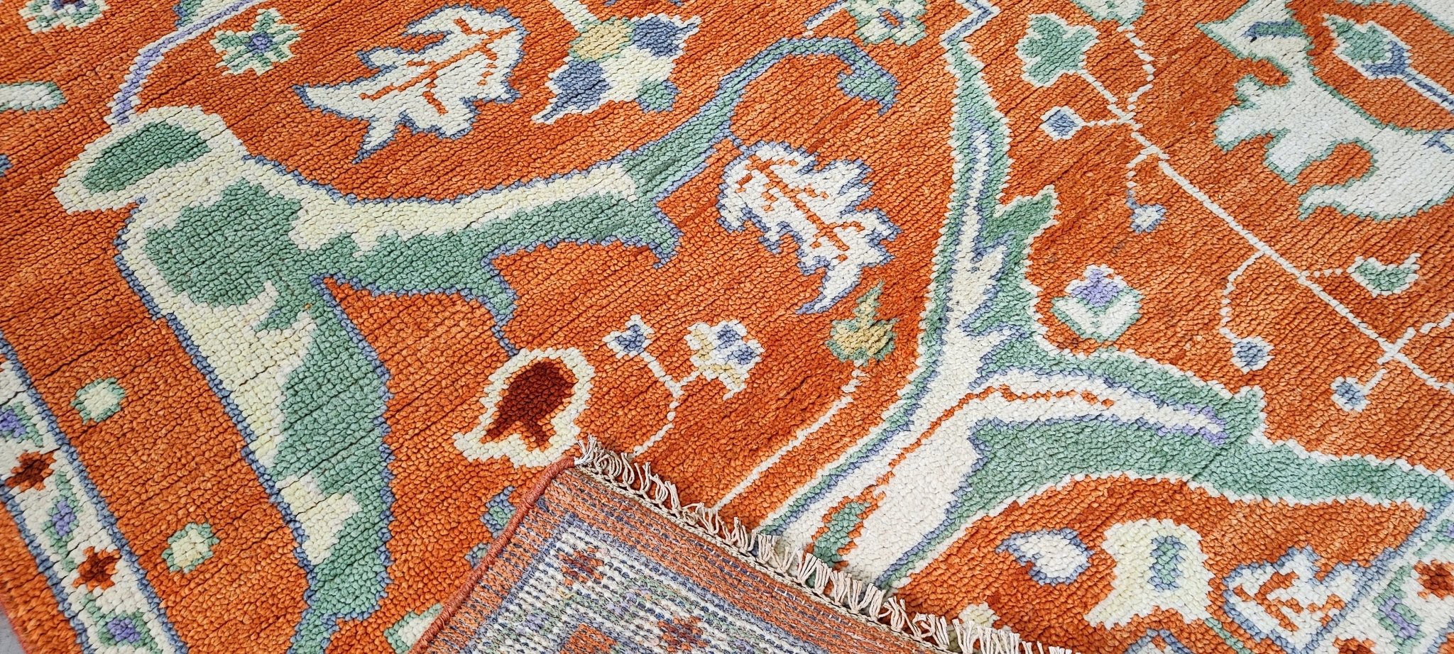 Renata 8.3x10 Rust Oushak | Banana Manor Rug Factory Outlet