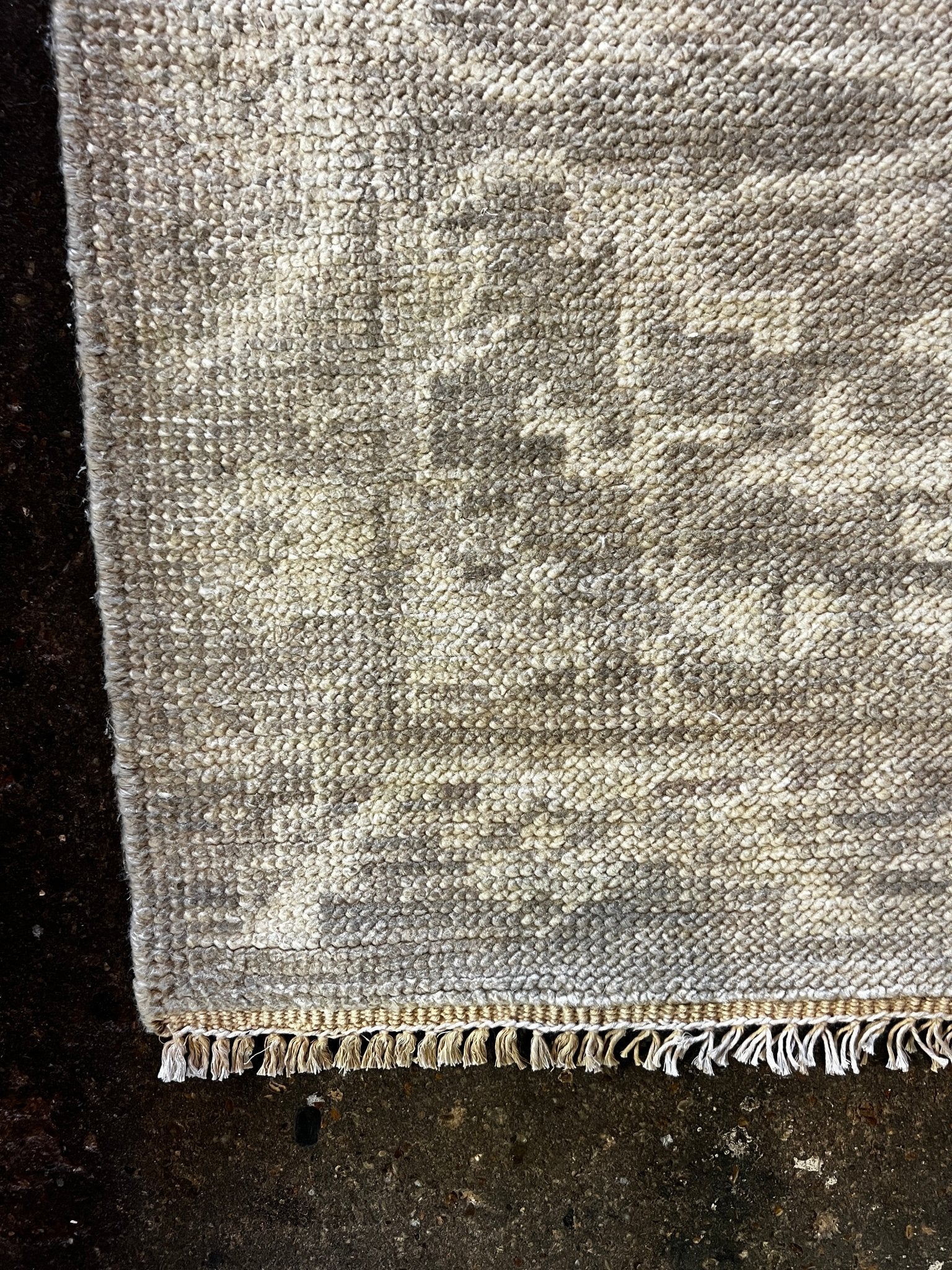 Renee Tenison 2.6x16.9 Hand-Knotted Grey & Silver Turkish Oushak | Banana Manor Rug Factory Outlet