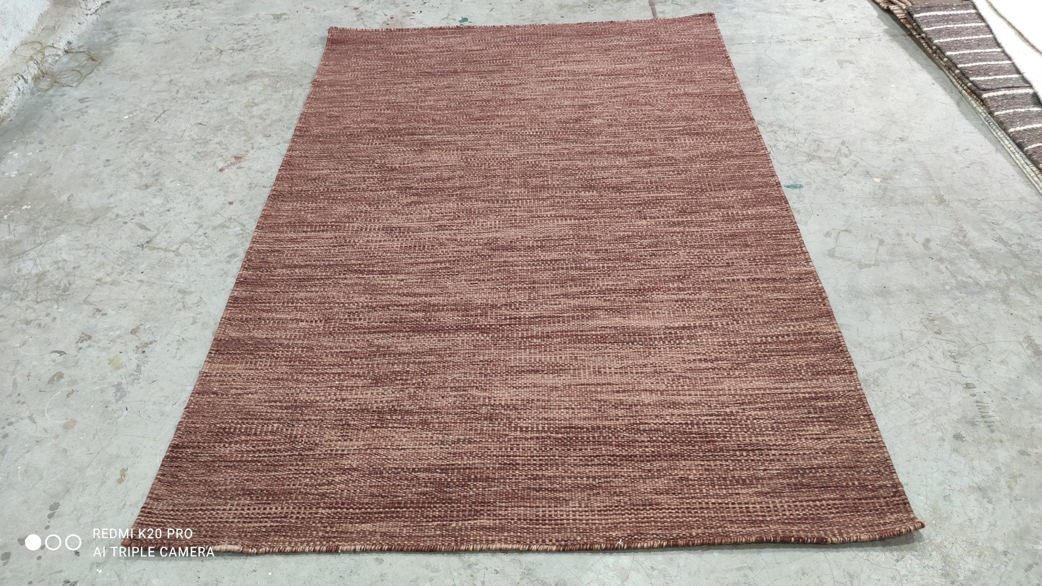 Rich Little 4x6 Handwoven Durrie | Banana Manor Rug Company