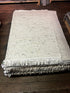 Richard Steele 3.6x5.6 Handwoven Wool Durrie Natural Ivory Hand-carded | Banana Manor Rug Factory Outlet