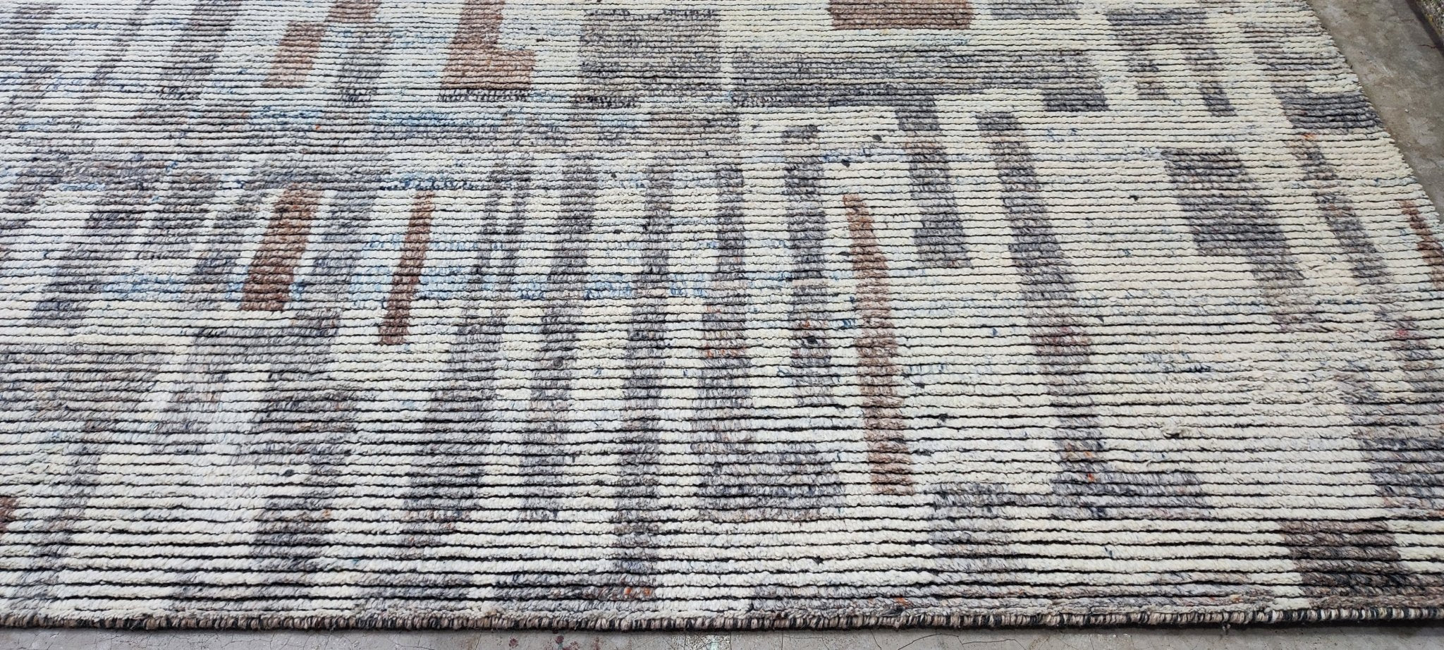 Rick 9.3x12 Hand-Knotted Natural Cut Pile | Banana Manor Rug Factory Outlet