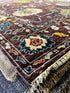 Rina 6x9.3 Hand Knotted Purple Oushak | Banana Manor Rug Factory Outlet