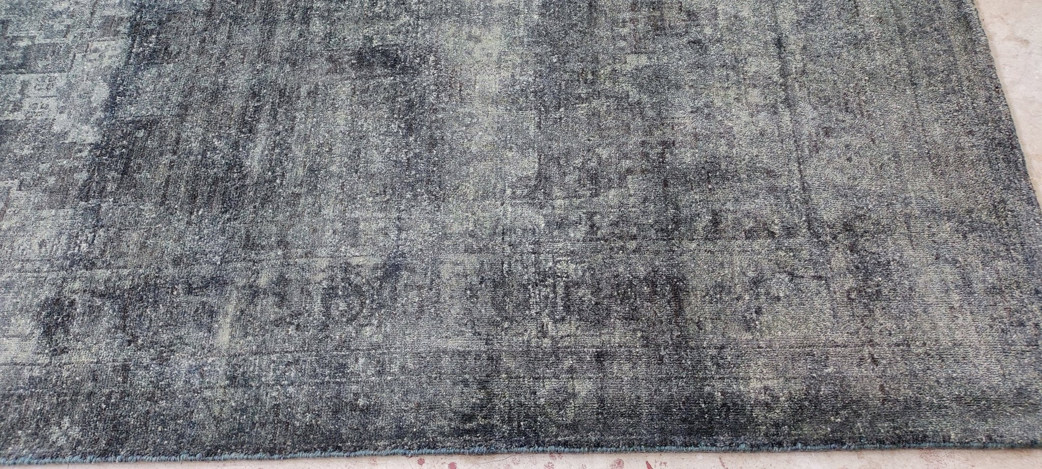 Rineke 5.9x8.9 Grey Over Dried Oushak | Banana Manor Rug Factory Outlet