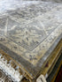 Romy 10x14 Hand-Knotted Grey & Silver Turkish Oushak | Banana Manor Rug Factory Outlet