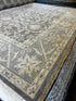 Romy 10x14 Hand-Knotted Grey & Silver Turkish Oushak | Banana Manor Rug Factory Outlet