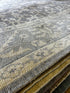 Romy 10x14 Hand-Knotted Grey & Silver Turkish Oushak | Banana Manor Rug Factory Outlet