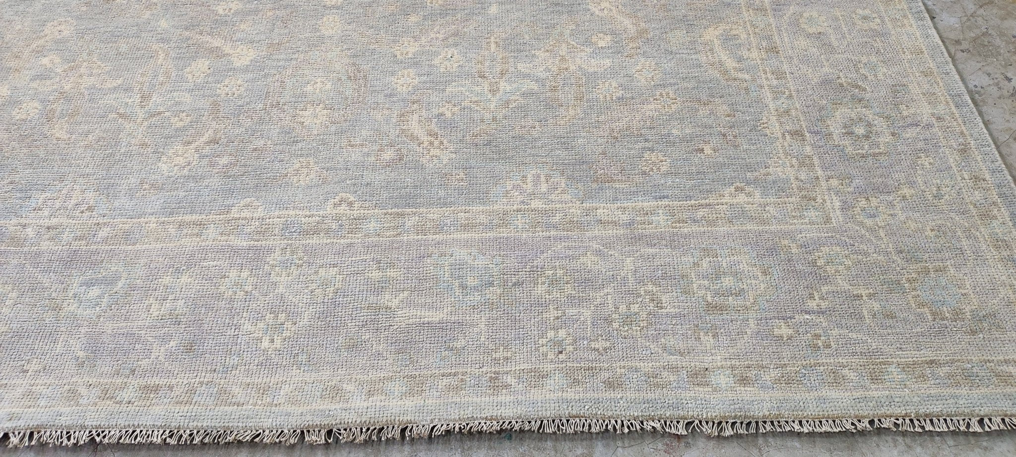 Rosa 8x10 Blue & Tan Heriz | Banana Manor Rug Factory Outlet