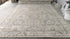 Rosette 9x12 Silver and Grey Hand-Knotted Oushak Rug | Banana Manor Rug Company