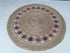 Round Cotton & Jute Handwoven Assorted Rugs 40'x40' | Banana Manor Rug Company