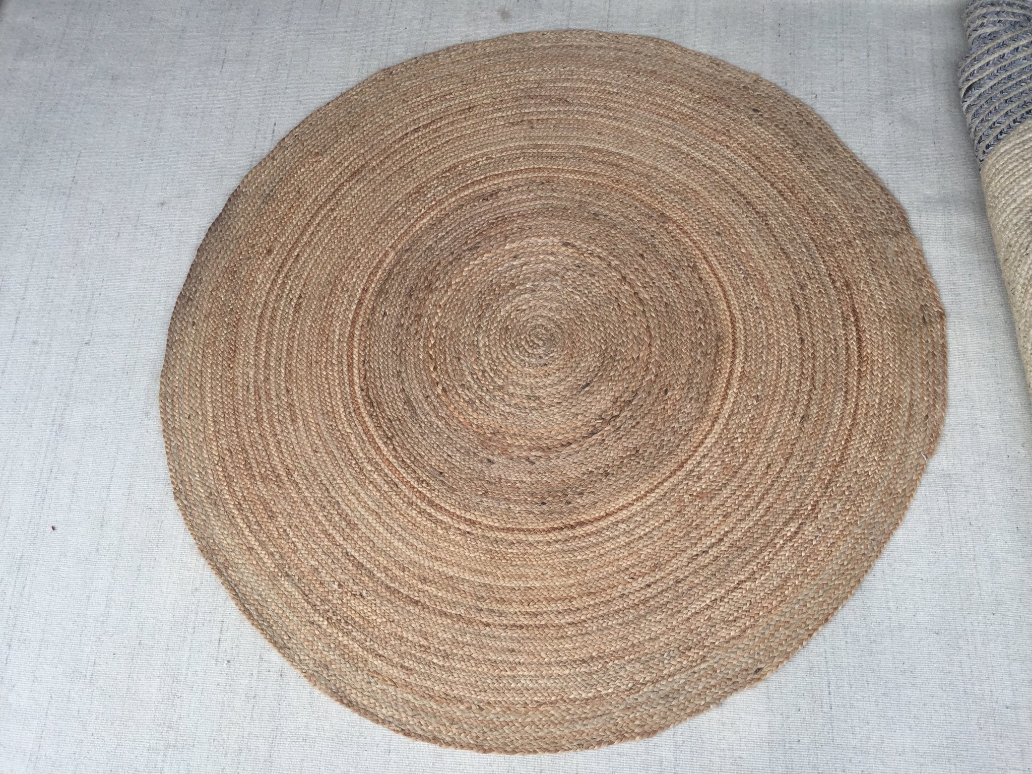 Round Handwoven Natural Jute Rug Assorted Styles & Sizes | Banana Manor Rug Company