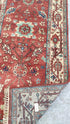 Rudolf Nureyev 2.9x8 Rust and Ivory Hand-Knotted Serapi Runner | Banana Manor Rug Company