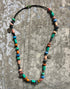 Sabrina Multi-Colored Long Handmade Stone Moroccan Necklace | Banana Manor Rug Company