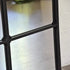 Saigon Black Metal Window 31"x51" Mirror | Banana Manor Rug Company