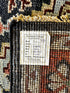 Sally Rand 8x10 Hand-Knotted Blue & Rust Heriz | Banana Manor Rug Factory Outlet