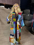 Sally that Girl Regular Length Silk Patch Kimono | Banana Manor Rug Company