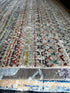 Sarah 9.3x12 Hand-Knotted Grass Style Multi-Color Silver Grey | Banana Manor Rug Factory Outlet