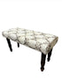 Setsuko 30x12x16 Wooden Upholstered Bench | Banana Manor Rug Factory Outlet