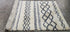 Shane Cortese Hand-Knotted Ivory and Black Moroccan Style 5.9x8 | Banana Manor Rug Company