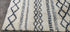 Shane Cortese Hand-Knotted Ivory and Black Moroccan Style 5.9x8 | Banana Manor Rug Company