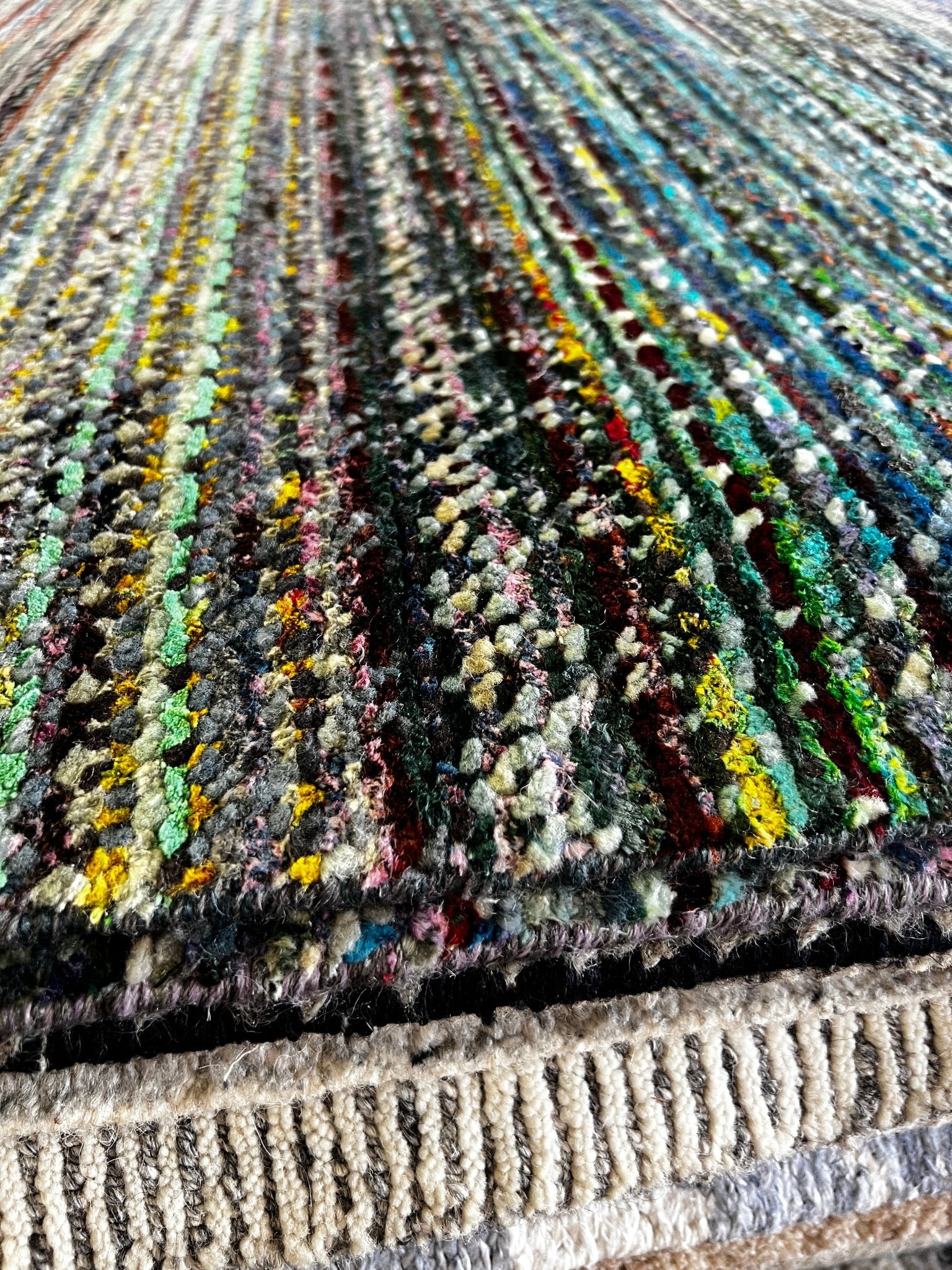 Shania 8x10 Hand-Knotted Grass Style Multi-Color | Banana Manor Rug Factory Outlet