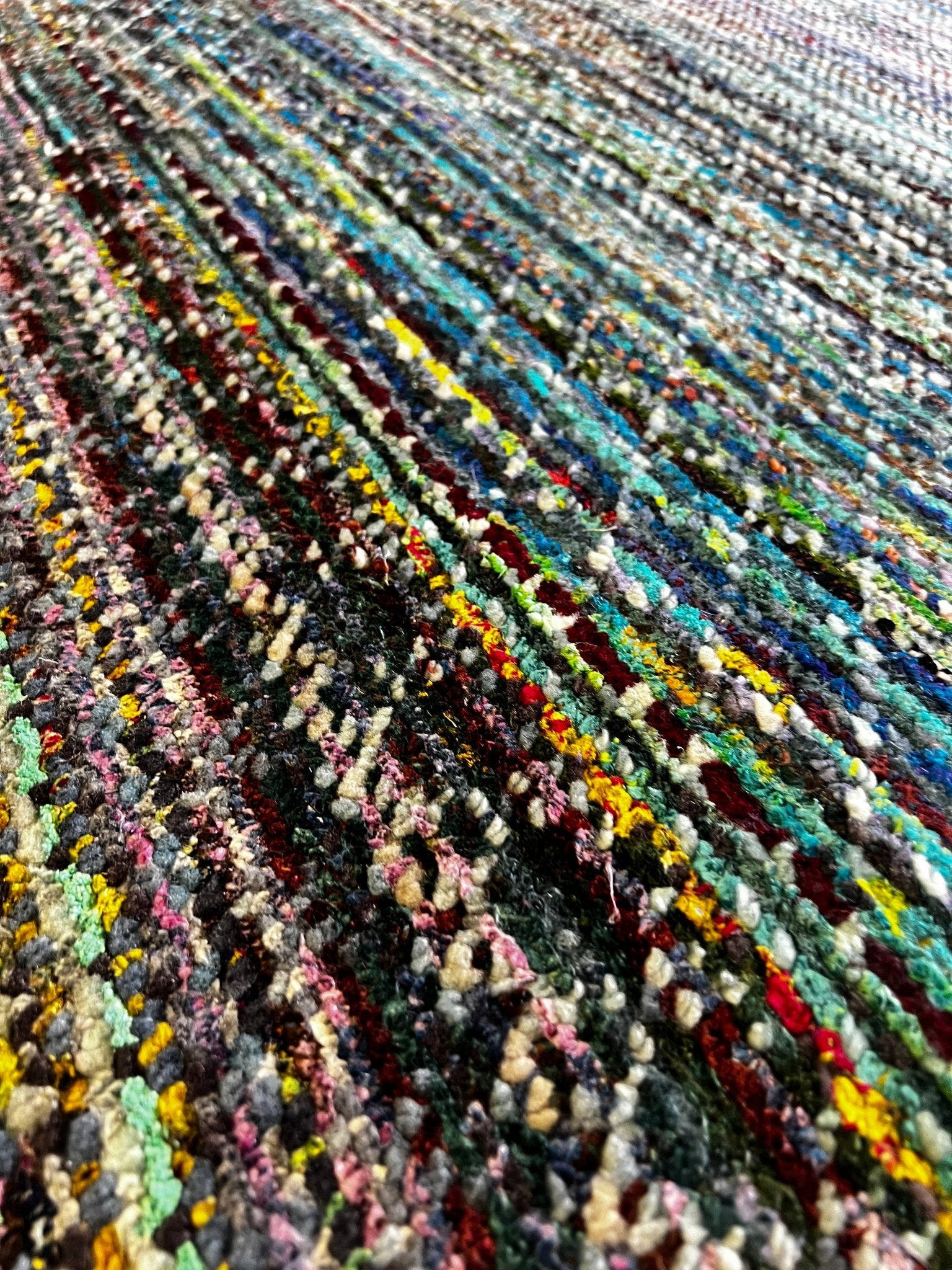 Shania 8x10 Hand-Knotted Grass Style Multi-Color | Banana Manor Rug Factory Outlet