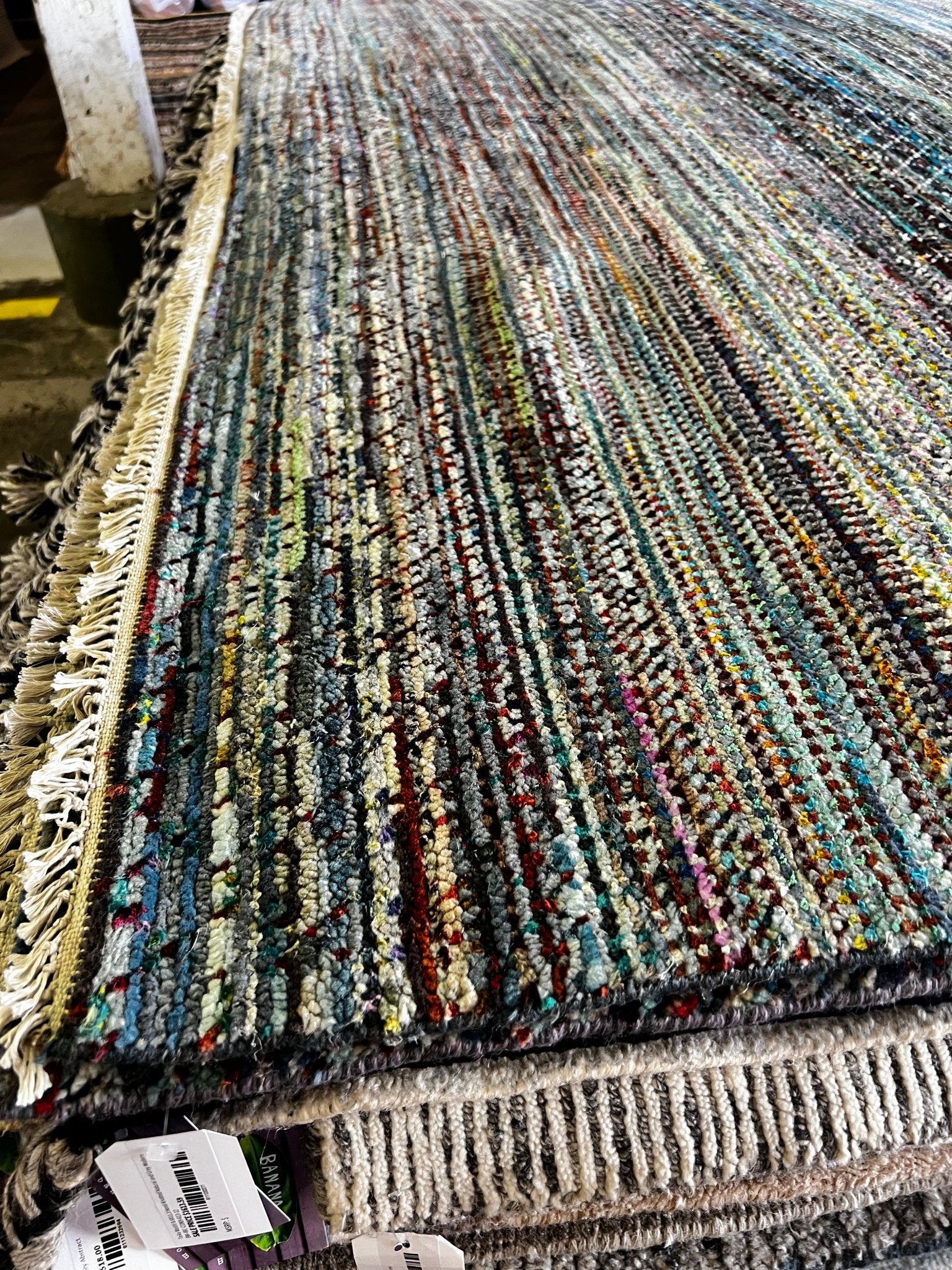 Shania 8x10 Hand-Knotted Grass Style Multi-Color | Banana Manor Rug Factory Outlet
