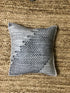 Shelby Light and Dark Grey Handwoven Pillow | Banana Manor Rug Company