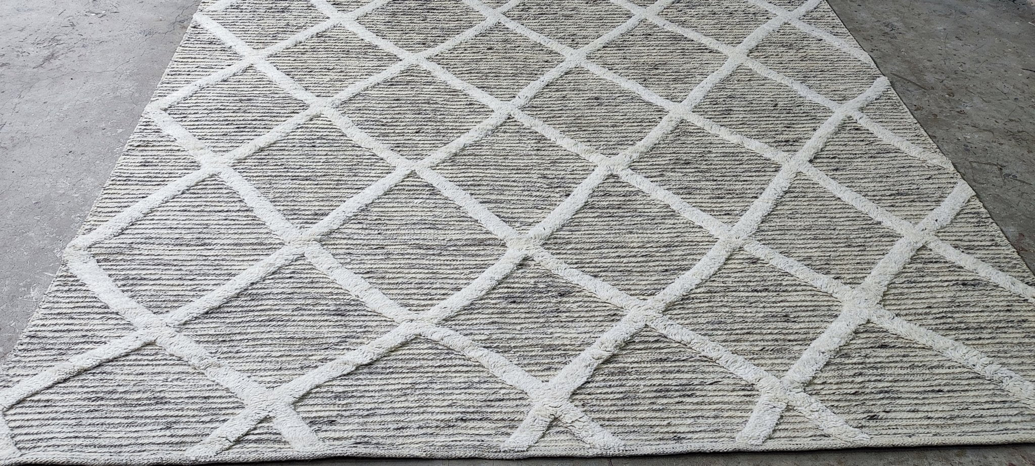 Shirley 8x10 Hand Knotted Natural Beige | Banana Manor Rug Factory Outlet