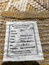 Sidney's Saloon 5.3x8.3 Handwoven Ivory & Grey Loop | Banana Manor Rug Factory Outlet