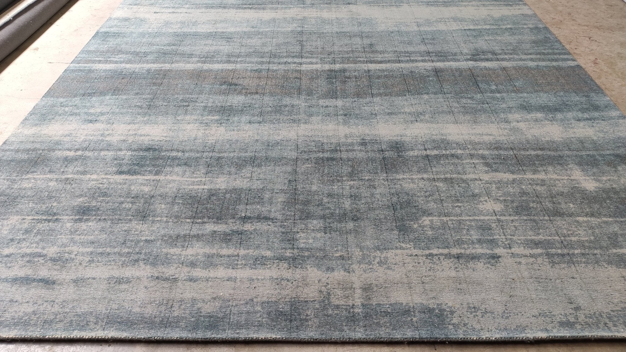 Sidse Babett Knudsen 10x14 Blue Hand-Tufted Rug | Banana Manor Rug Company