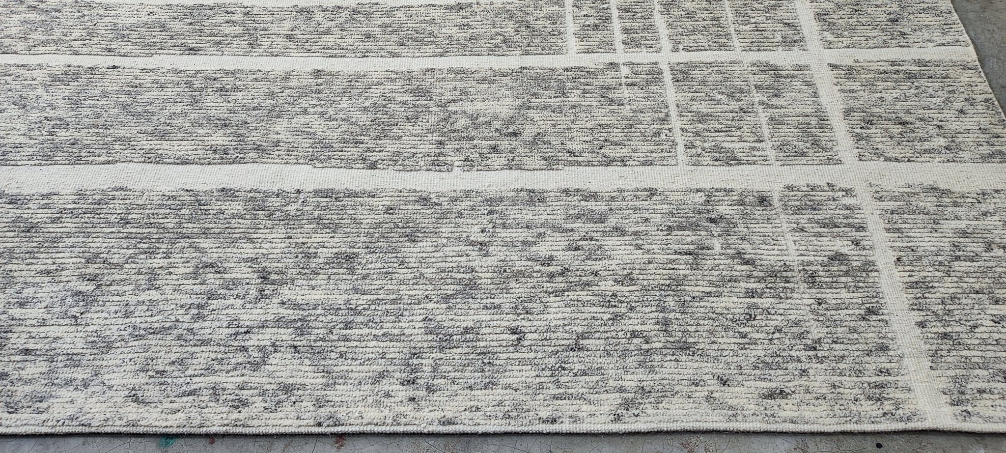 Silva 9.3x11.9 Hand-Knotted Natural Modern | Banana Manor Rug Factory Outlet