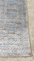 Simaria 5x8  Silver and Blue Modern Hand-Knotted Rug